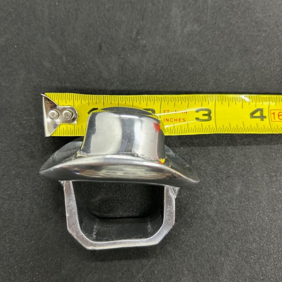 Arthur Court Designs aluminum western cowboy napkin rings set of 4 - Picture 12 of 16